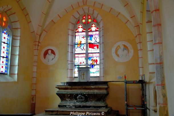 Intérieur de l'église de Cuncy lès Varzy