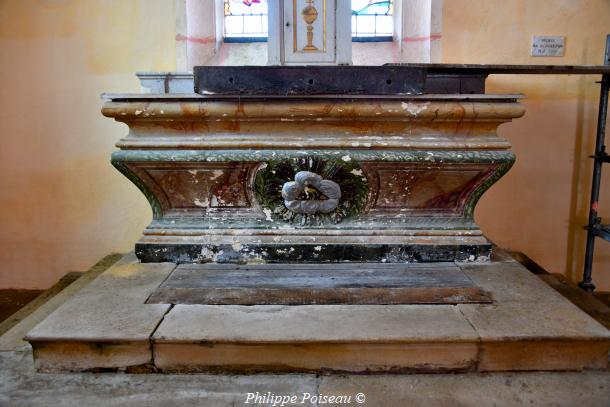 Intérieur de l'église de Cuncy lès Varzy