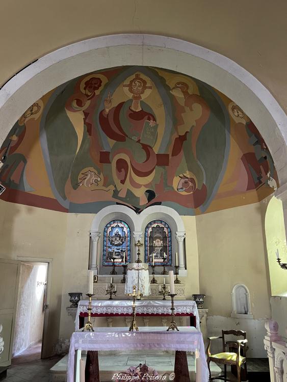 Intérieur de l'église de Poiseux