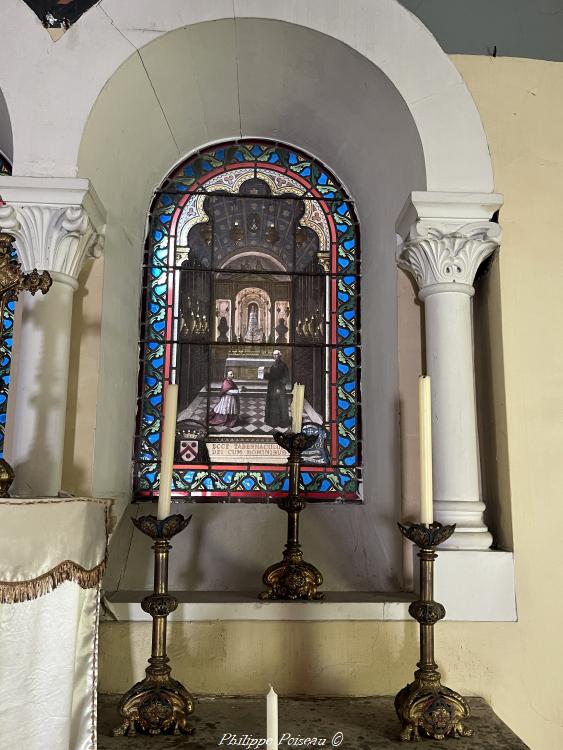 Intérieur de l'église de Poiseux