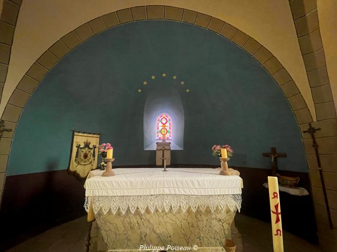Intérieur de l'église de Moussy