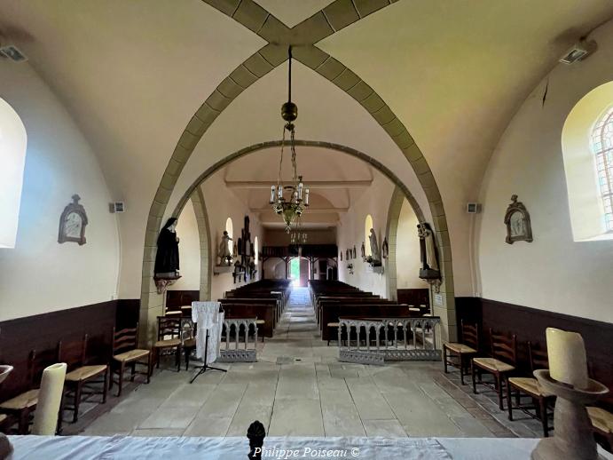Intérieur de l'église de Moussy