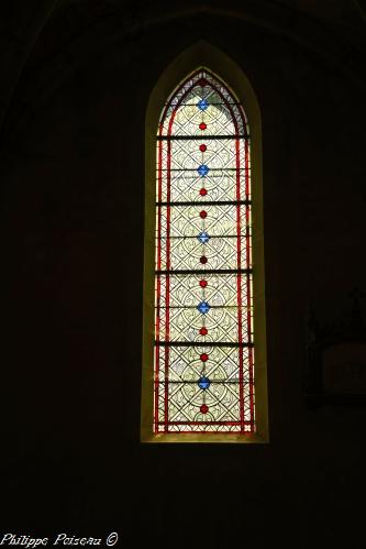 Intérieur de l'Église de Montreuillon Nièvre Passion