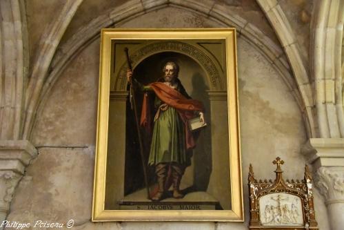 Intérieur de l'Église de Montreuillon Nièvre Passion