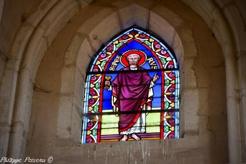 Intérieur de l'Église de Montreuillon Nièvre Passion