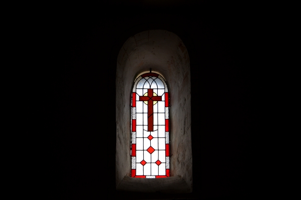 Intérieur de l'église de Tronsanges