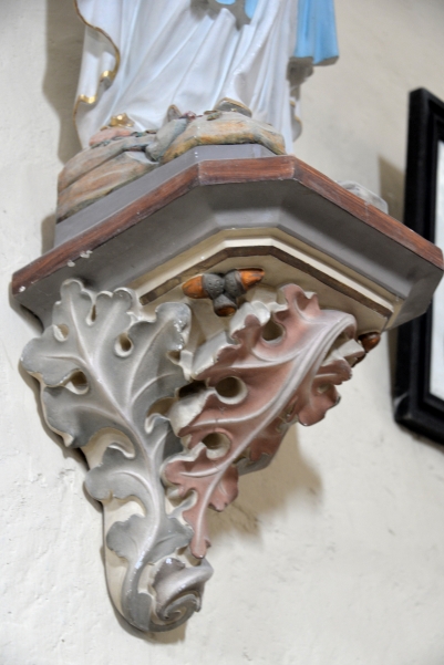 Intérieur de l'église de Tronsanges Nièvre Passion