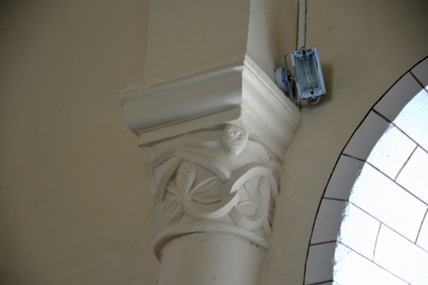 Intérieur de l'église de Tronsanges