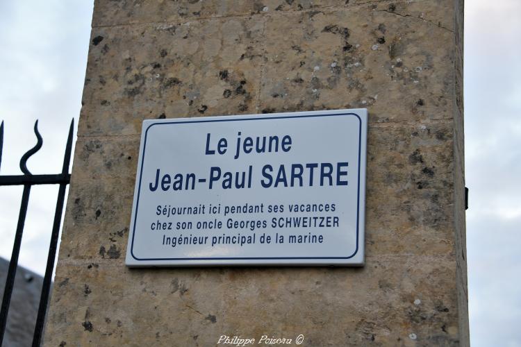 Jean-Paul Sartre dans la Nièvre