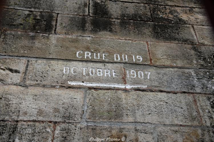 Crues de la Loire à la Charité-sur-Loire