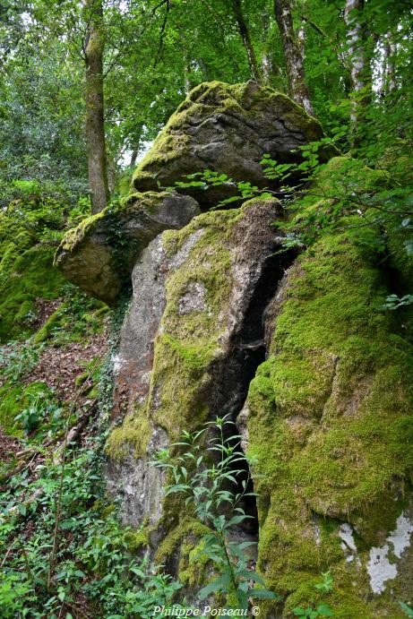 Le rocher de la "Maison-du-Loup"