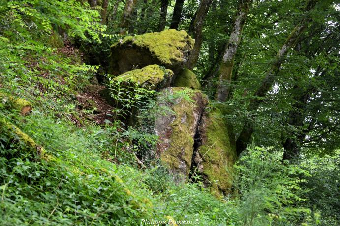 Le rocher de la "Maison-du-Loup"