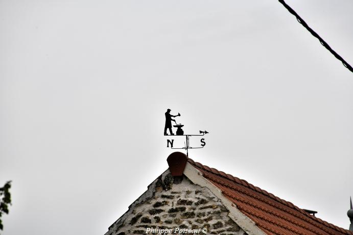 La girouette forgeron de Chalvron