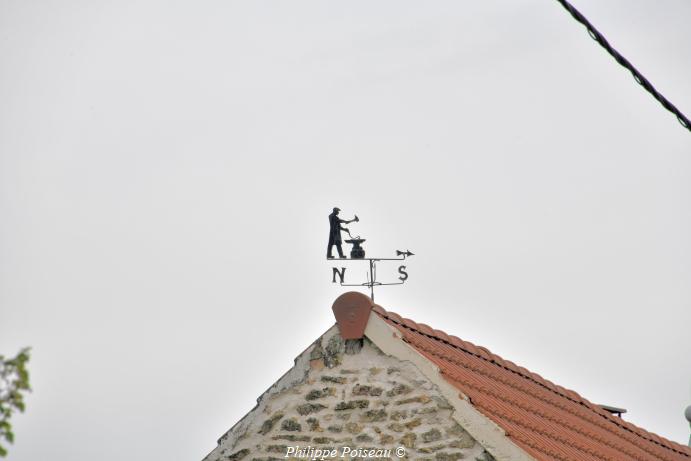 La girouette forgeron de Chalvron un patrimoine