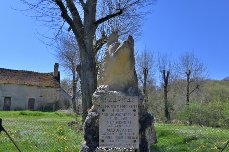 Stèle du maquis du Loup