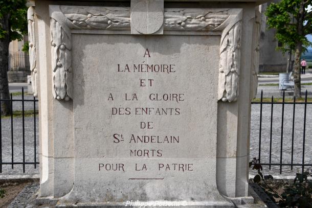 Monument aux morts de Saint Andelain