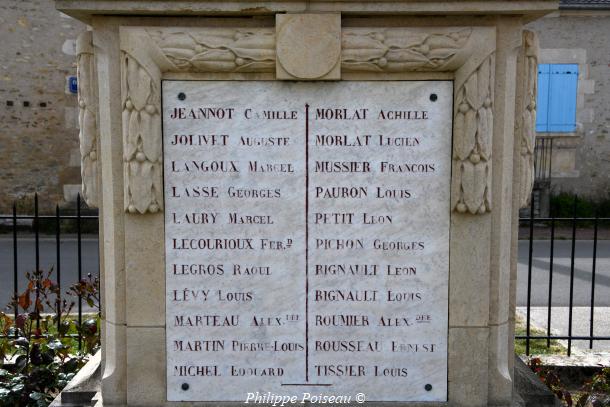 Monument aux morts de Saint Andelain