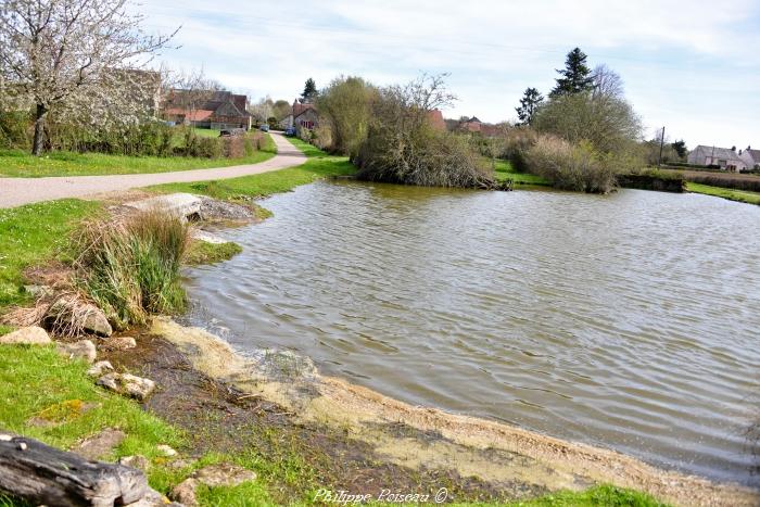 Le petit plan d'eau de Priez