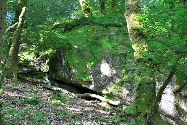 Le rocher de "la Muraille"