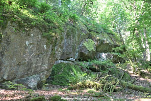 Le rocher de "la Muraille"
