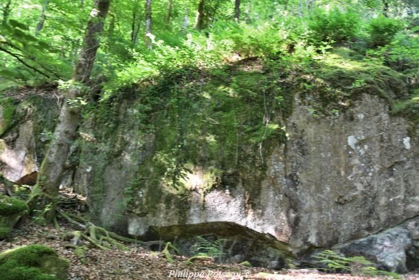 Le rocher de "la Muraille"