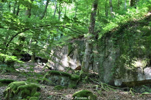 Le rocher de "la Muraille"