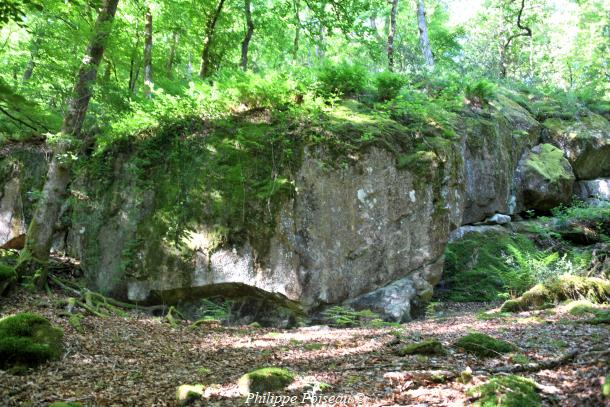 Le rocher de "la Muraille"