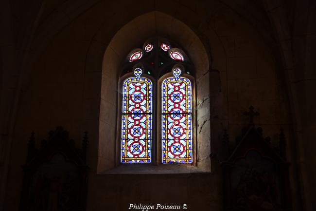 intérieur de l'église de Corvol