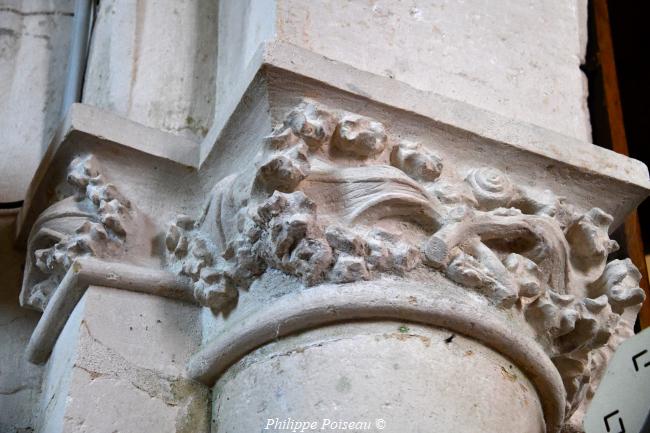 intérieur de l'église de Corvol
