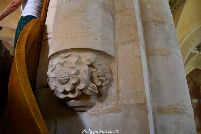 intérieur de l'église de Corvol