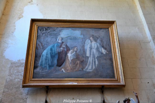 intérieur de l'église de Corvol