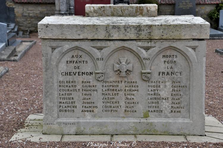 Monument aux morts de Chevenon