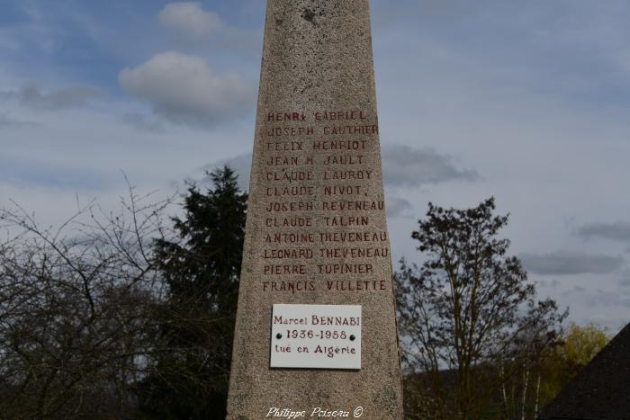 Monument aux morts de Fléty