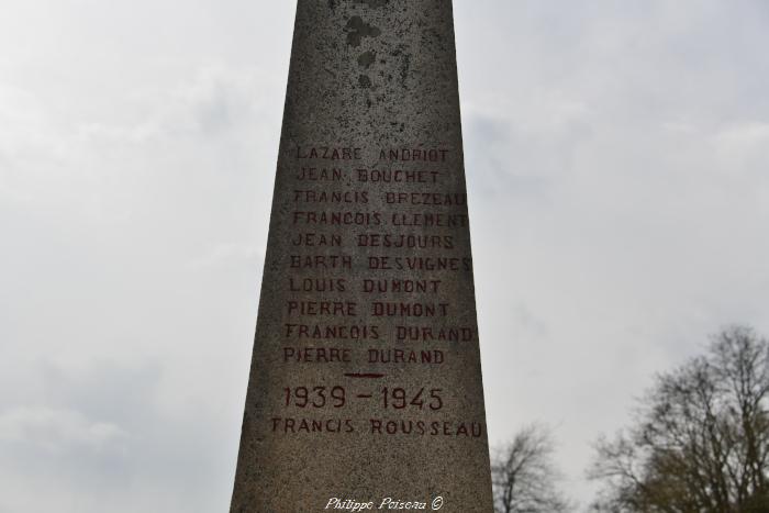 Monument aux morts de Fléty