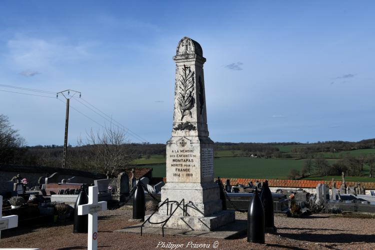Monument aux morts de Montapas un hommage