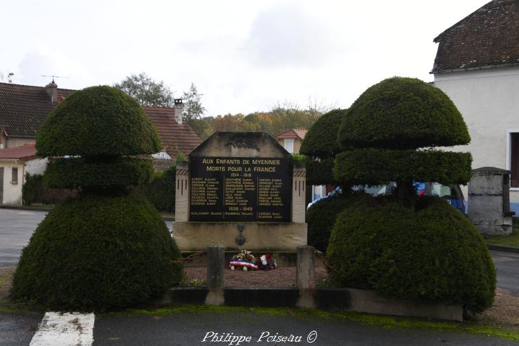 Monument aux morts de Myennes