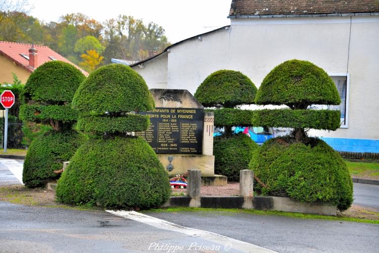 Monument aux morts de Myennes