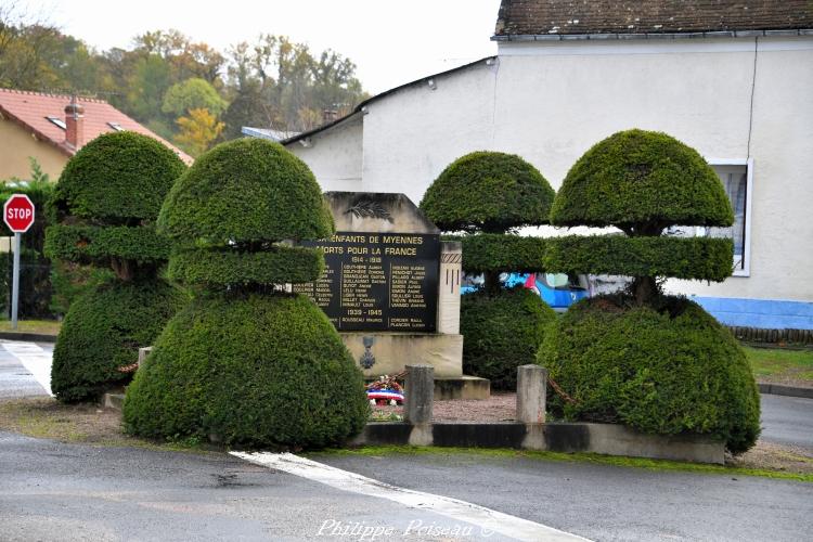 Monument aux morts de Myennes