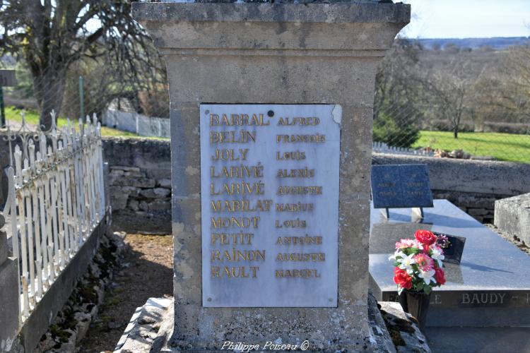 Monument aux morts de Saint-Maurice