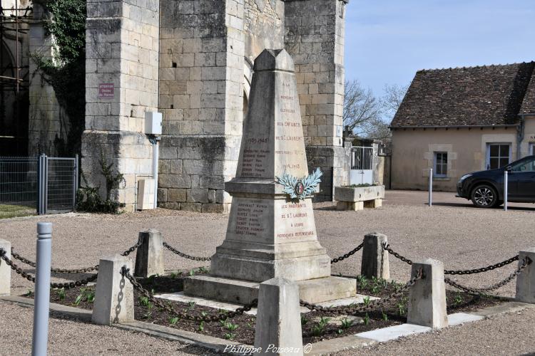 Monument aux morts de Saint Laurent l’Abbaye un hommage