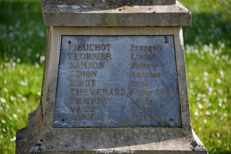 Monument aux morts de Saint-Aubin-les-Forges