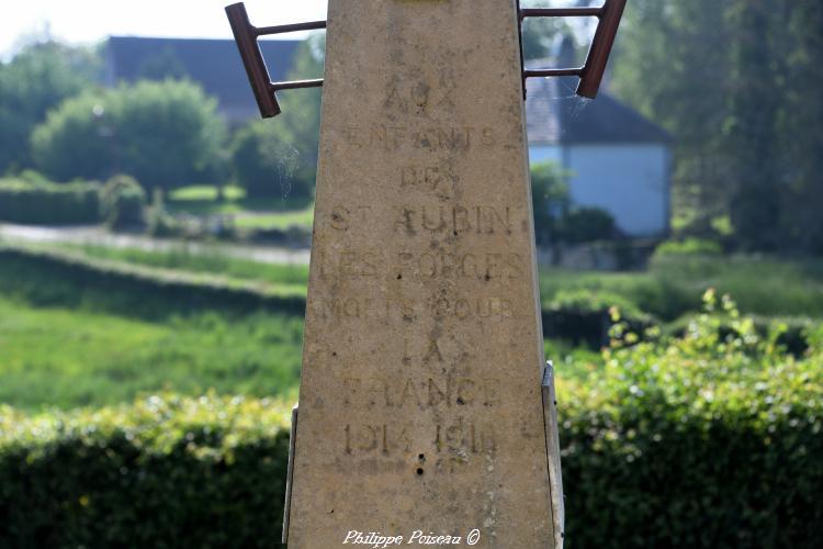 Monument aux morts de Saint-Aubin-les-Forges