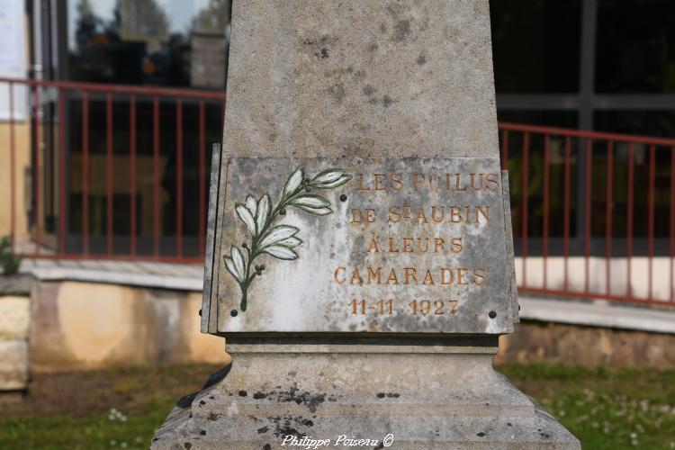 Monument aux morts de Saint-Aubin-les-Forges