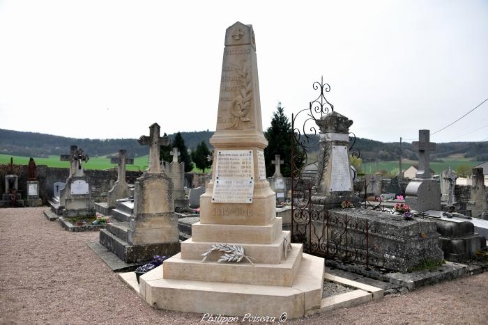 Monument aux morts de Villiers-Sur-Yonne