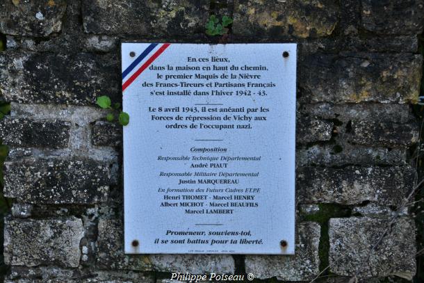 Premier maquis de la Nièvre