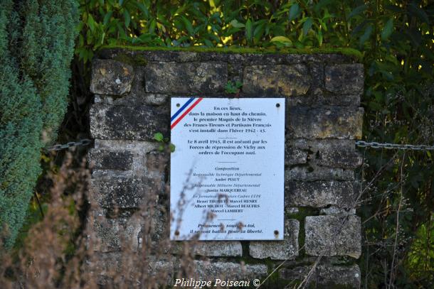 Premier maquis de la Nièvre