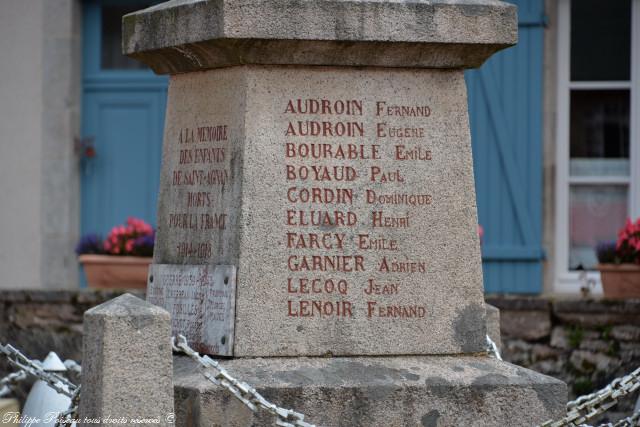 Monument aux morts de Saint Agnan