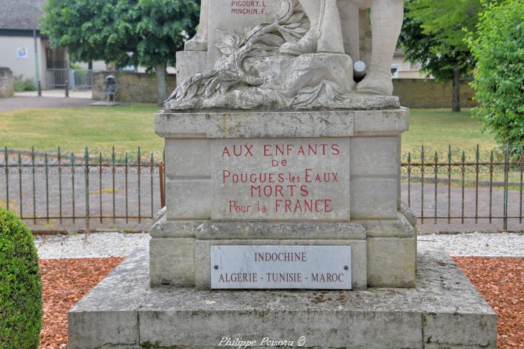 Monument aux morts de Pougues les Eaux