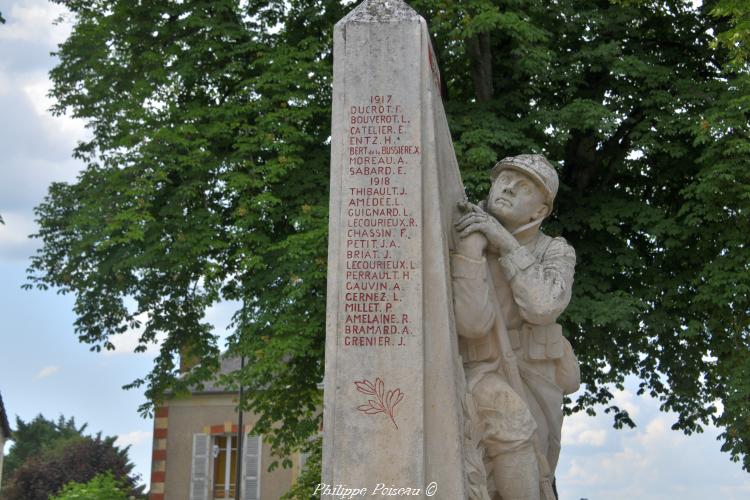 Monument aux morts de Pougues les Eaux