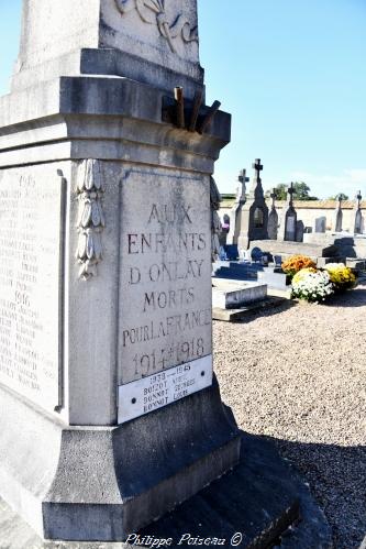 Monument aux morts de Onlay